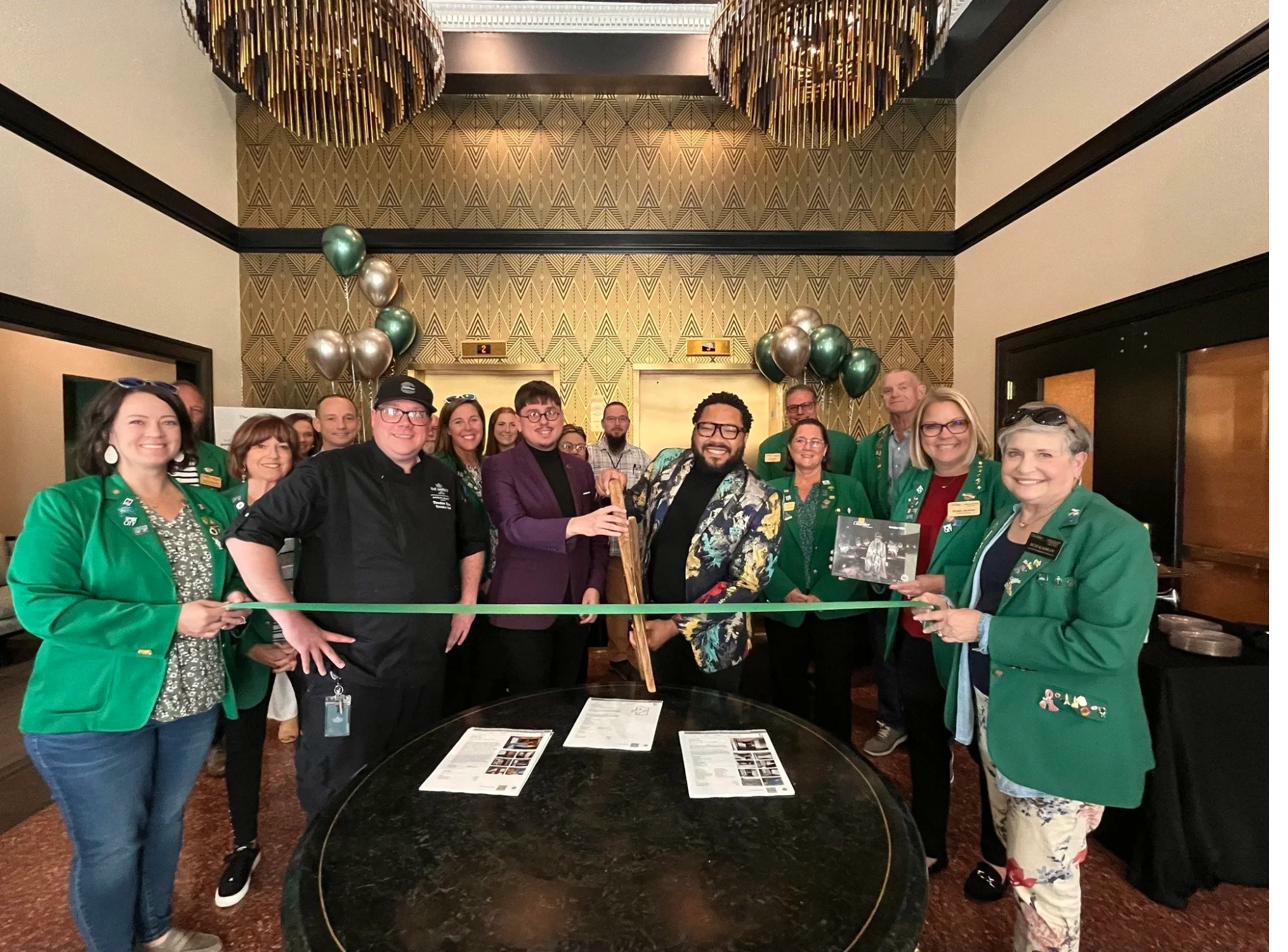 Ribbon cutting ceremony